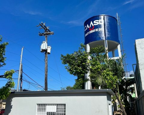 Tanque de agua de la Caasd