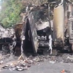 The Chocó-Risaralda road is now enabled, after the burning of two trucks by the ELN