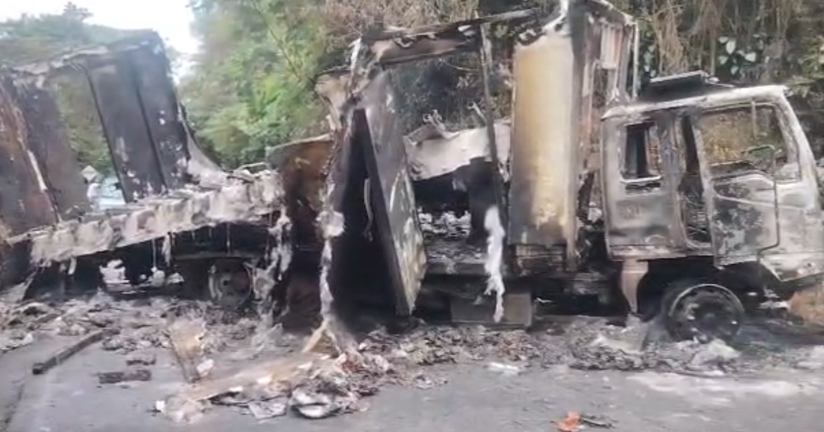 The Chocó-Risaralda road is now enabled, after the burning of two trucks by the ELN