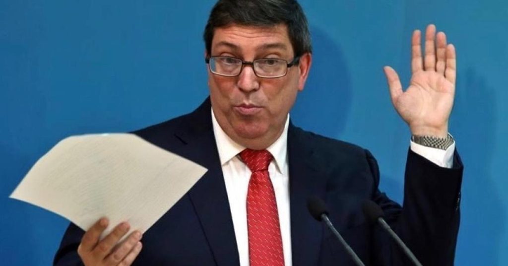 The Cuban Foreign Minister accuses the United States of “trying to destroy and cause disaster” on the Island