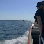 The US Coast Guard returns six rafters to Cuba