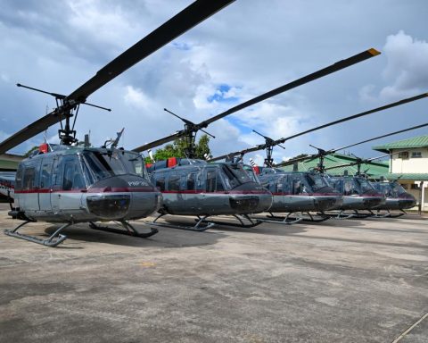 The US delivers three more Black Hawks for the fight against drug trafficking in Peru