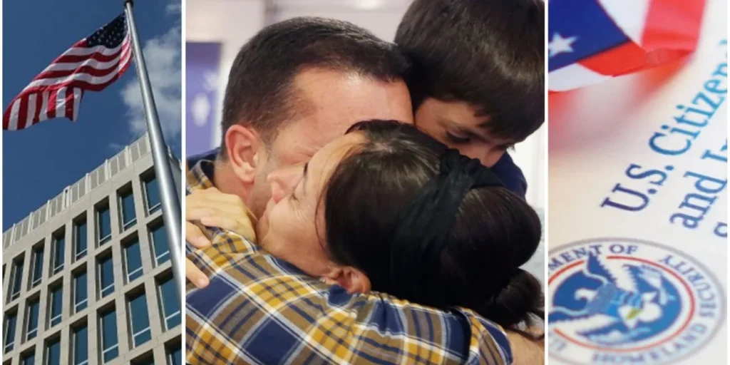 El actual programa de reunificación familiar para cubanos existía desde 2007