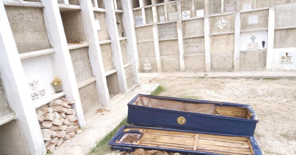 The artist Camila Lobón and Alex Otaola denounce the theft of the remains of their relatives in Camagüey