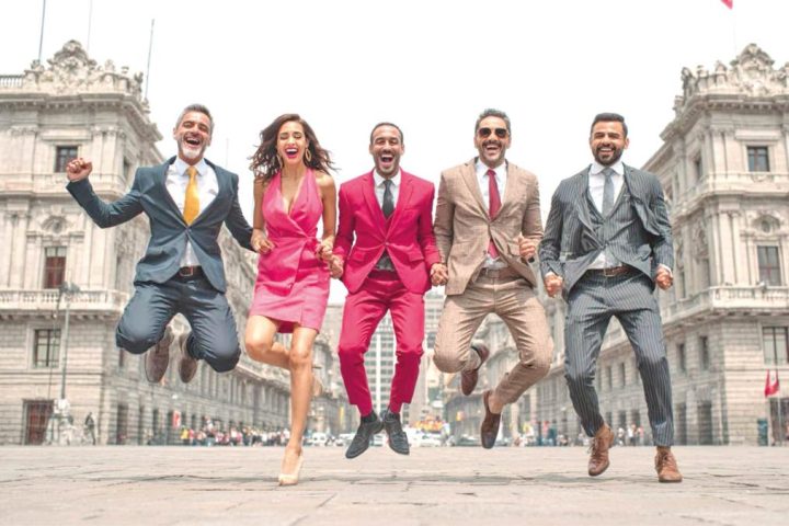 The dance of the guests