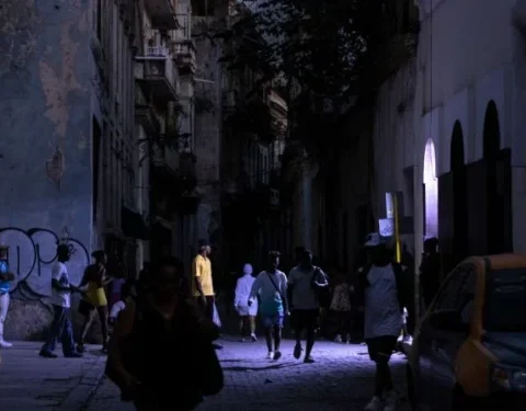 Un apagón reciente en La Habana