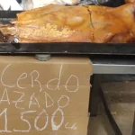 Precio del cerdo asado en Holguín