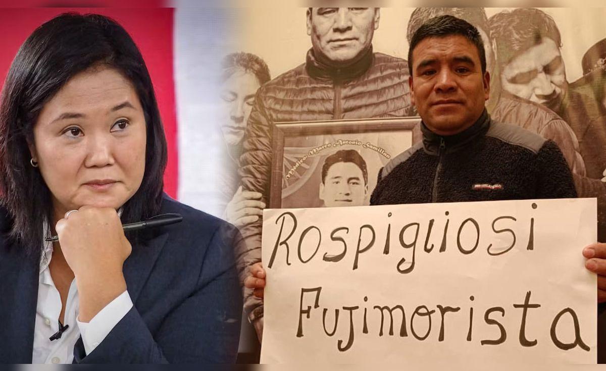 They announce that they will fire Keiko Fujimori from Puno after statements by Rospigliosi that describe those who died in protests as terrorists