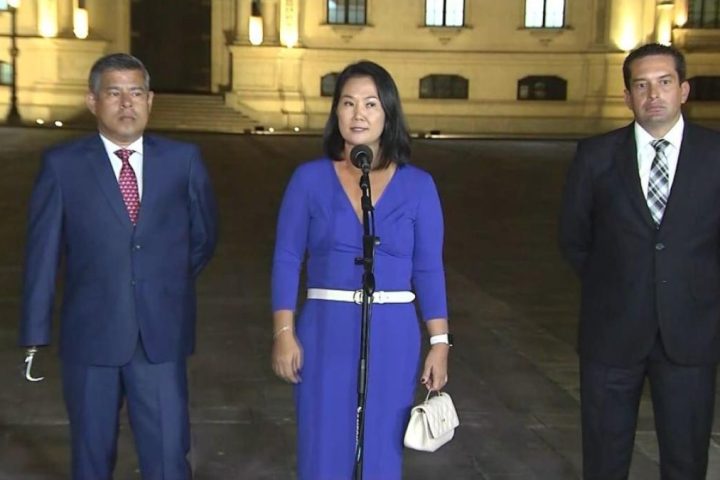 They declare the presidential formula of Fuerza Popular registered