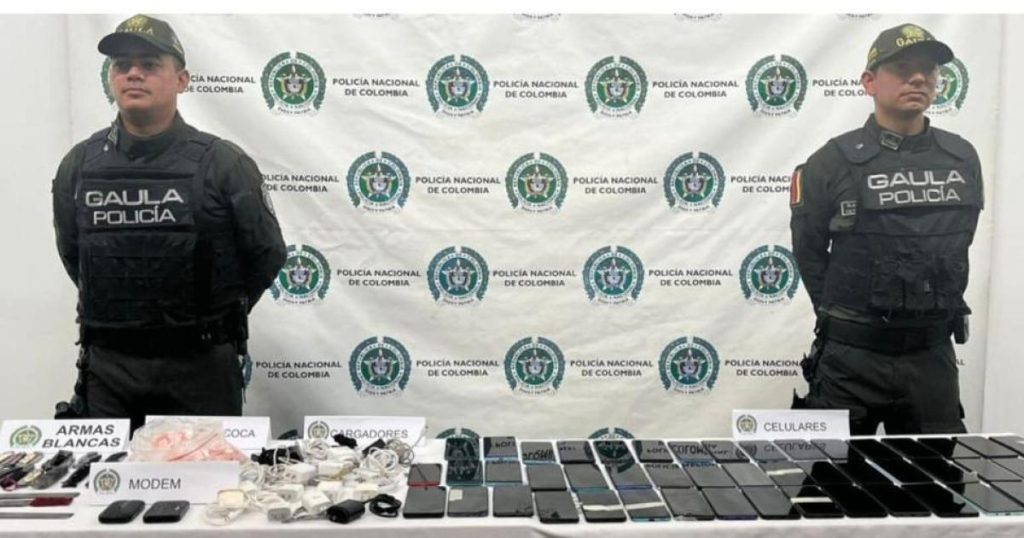 They dismantle 'criminal call center' that operated from the Bellavista prison in Medellín