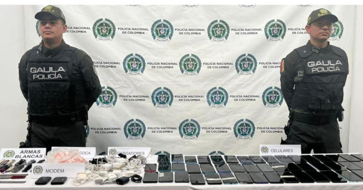 They dismantle 'criminal call center' that operated from the Bellavista prison in Medellín