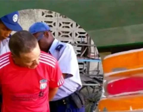 Imagen publicada por el perfil oficialista 'Héroes de azul en Cuba'