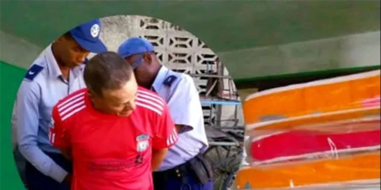 Imagen publicada por el perfil oficialista 'Héroes de azul en Cuba'