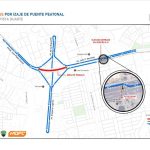They will close the central lanes of km 9 of the Duarte Highway this Saturday