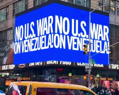 They will hold a vigil in New York for peace and dialogue for Venezuela