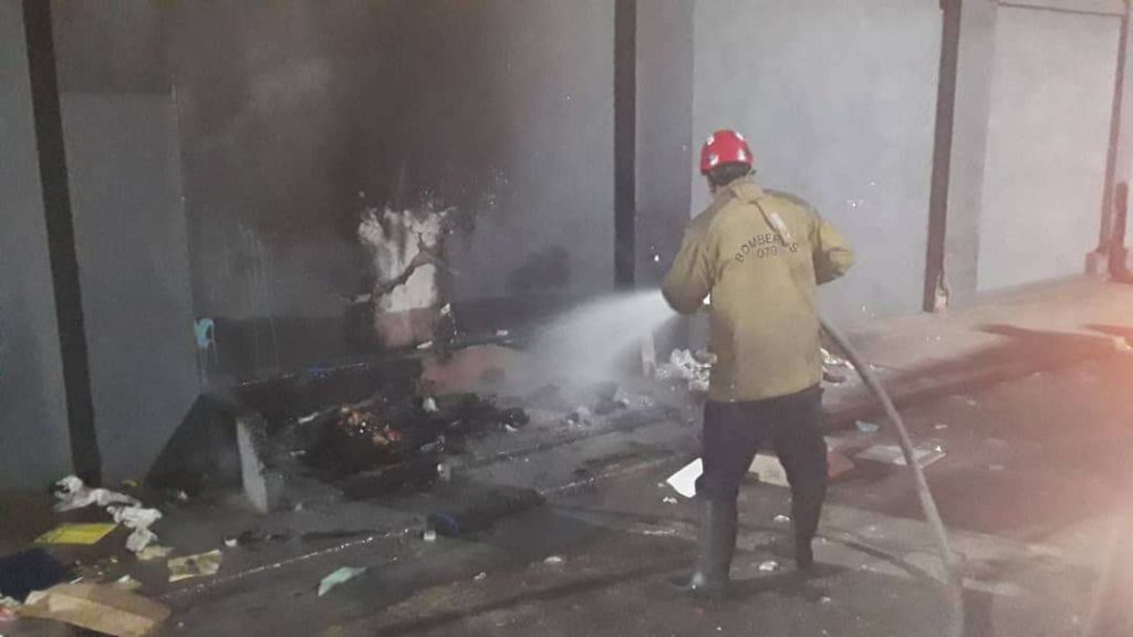 They will reinforce surveillance after burning of 150 containers in San Cristóbal