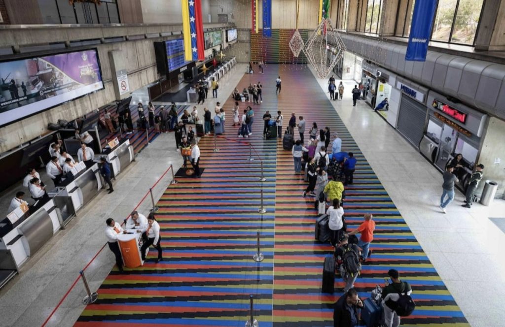This is how the Maiquetía airport operates after two weeks of the US alert