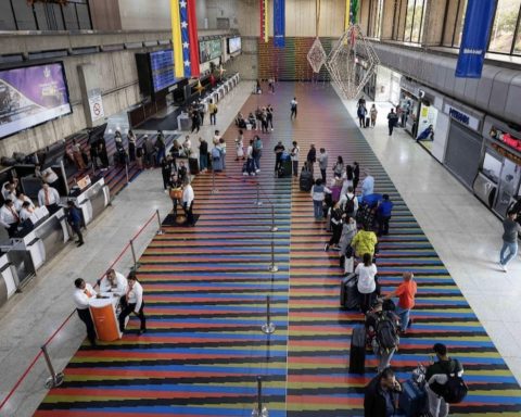 This is how the Maiquetía airport operates after two weeks of the US alert