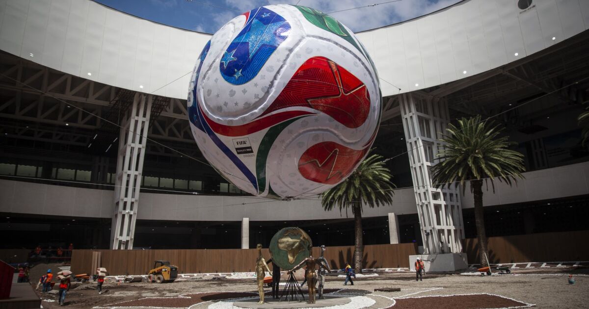 This is intended to raise CDMX in 2026, the World Cup year