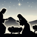 This was the construction of Kennedy's recycled nativity scene this Christmas