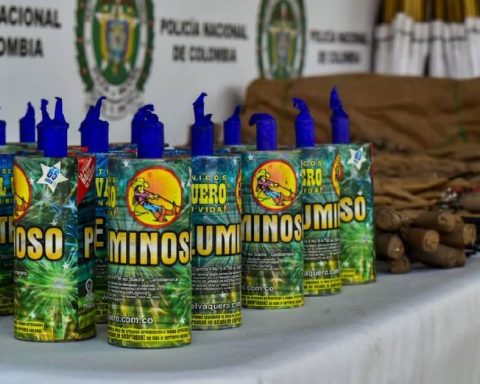 This was the operation against the sale of gunpowder in Bogotá: this is the number of seizures