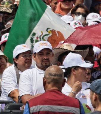 This year Morena manages to integrate 9 million into its list of militants