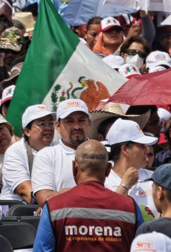 This year Morena manages to integrate 9 million into its list of militants