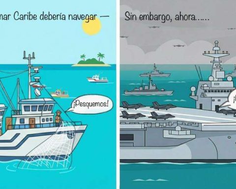 Those that sail through the Caribbean should be fishing boats, not warships