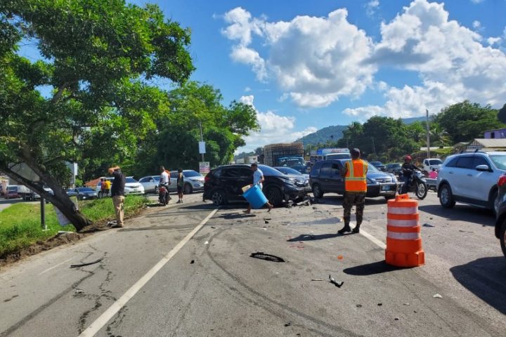 Los accidentes de tránsito siguen siendo un problema.