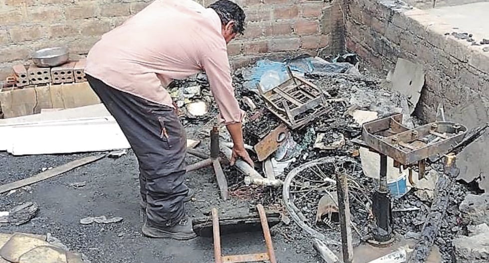 Tragedy in Arequipa: Carpintero lives a double drama, but does not give up after a fire at Christmas