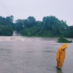 Inundaciones en Villa Clara tras fuertes lluvias