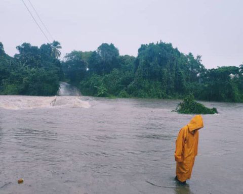 Inundaciones en Villa Clara tras fuertes lluvias