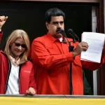 De izquierda a derecha, Diosdado Cabello, Cilia Flores, Nicolás Maduro y Delcy Rodríguez, principales jerarcas del régimen venezolano De izquierda a derecha, Diosdado Cabello, Cilia Flores, Nicolás Maduro y Delcy Rodríguez, principales jerarcas del régimen venezolano