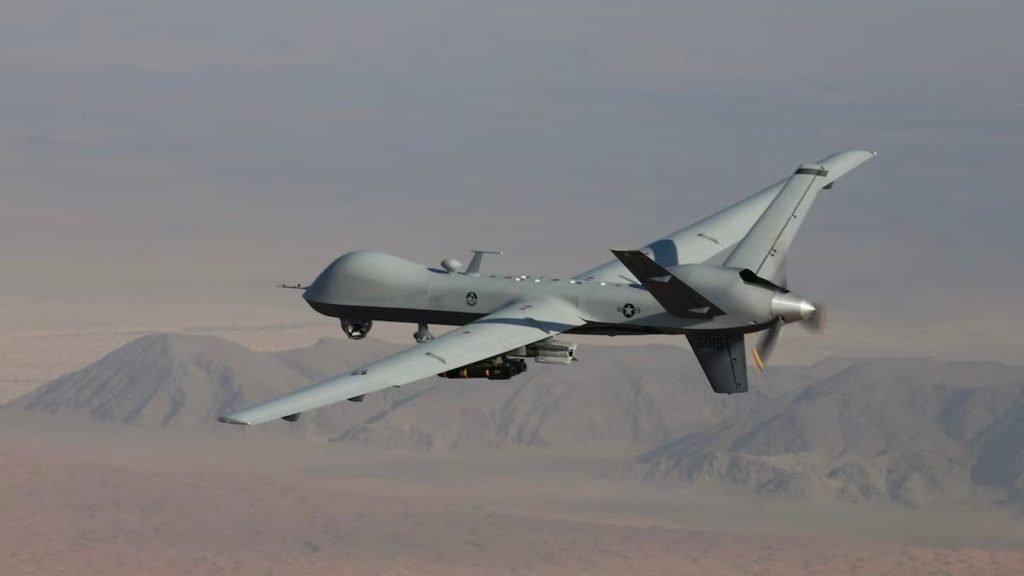 US military drone carried out reconnaissance maneuvers off the Venezuelan coast