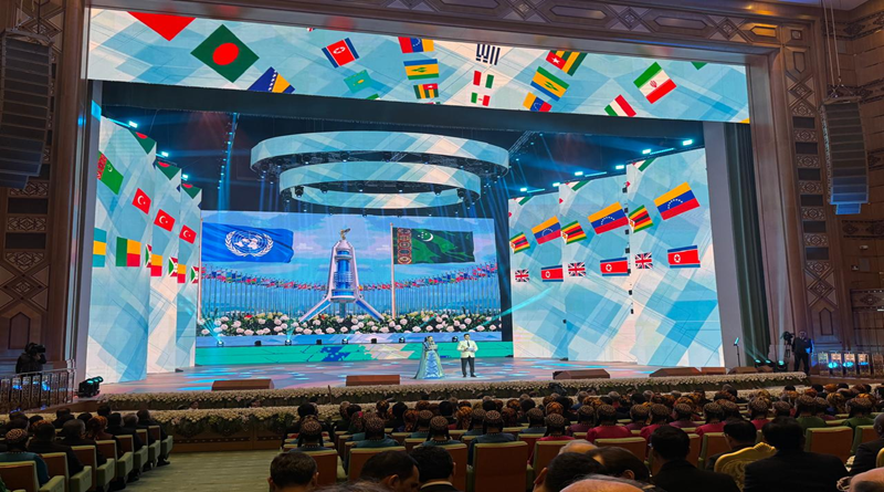 Venezuelan delegation participates in the International Forum on Peace in Turkmenistan