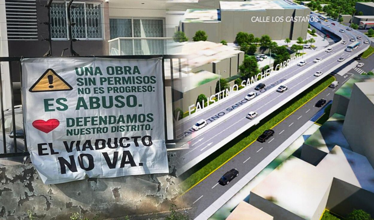 Viaducts on Av. Javier Prado will affect the Metro Line 4 project