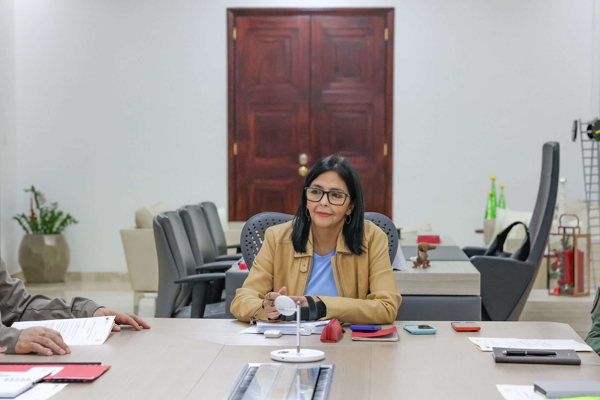 Vice President Rodríguez held a meeting with delegates of the Working Class