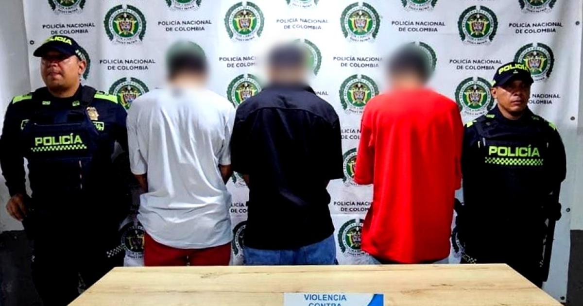 Violent attack on police officers in control operation in Amagá, Antioquia