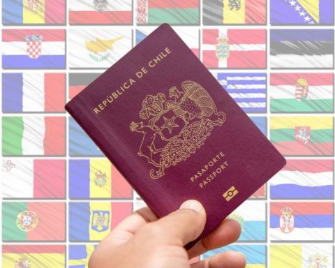 What countries can you enter by presenting only the Chilean passport?