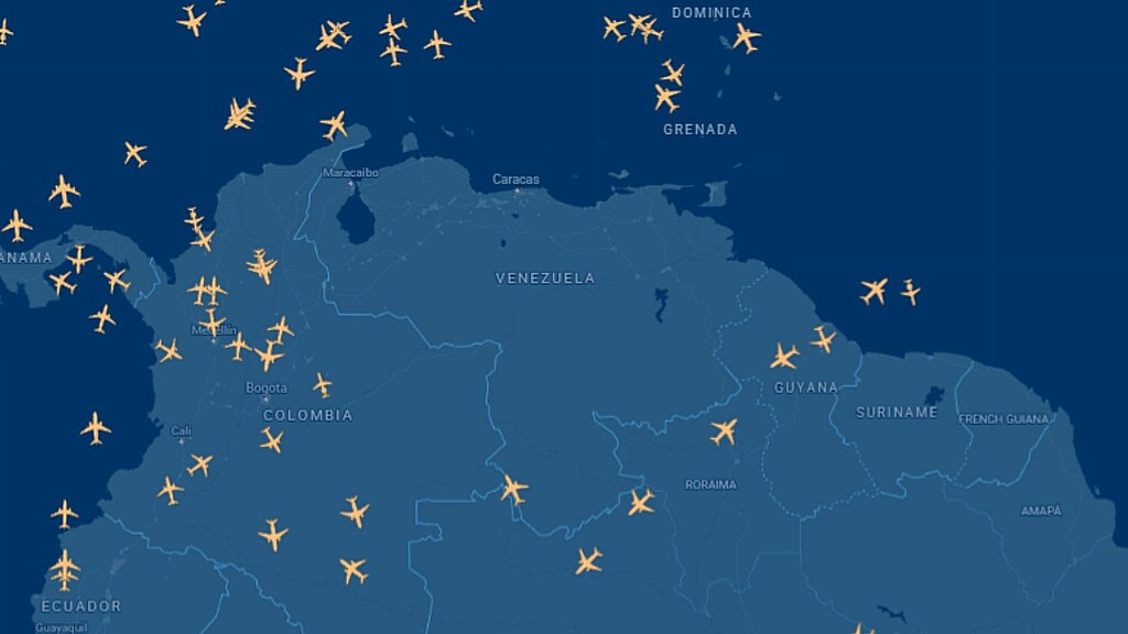 What does the FAA's restriction on Venezuelan airspace imply and how does it affect the country?