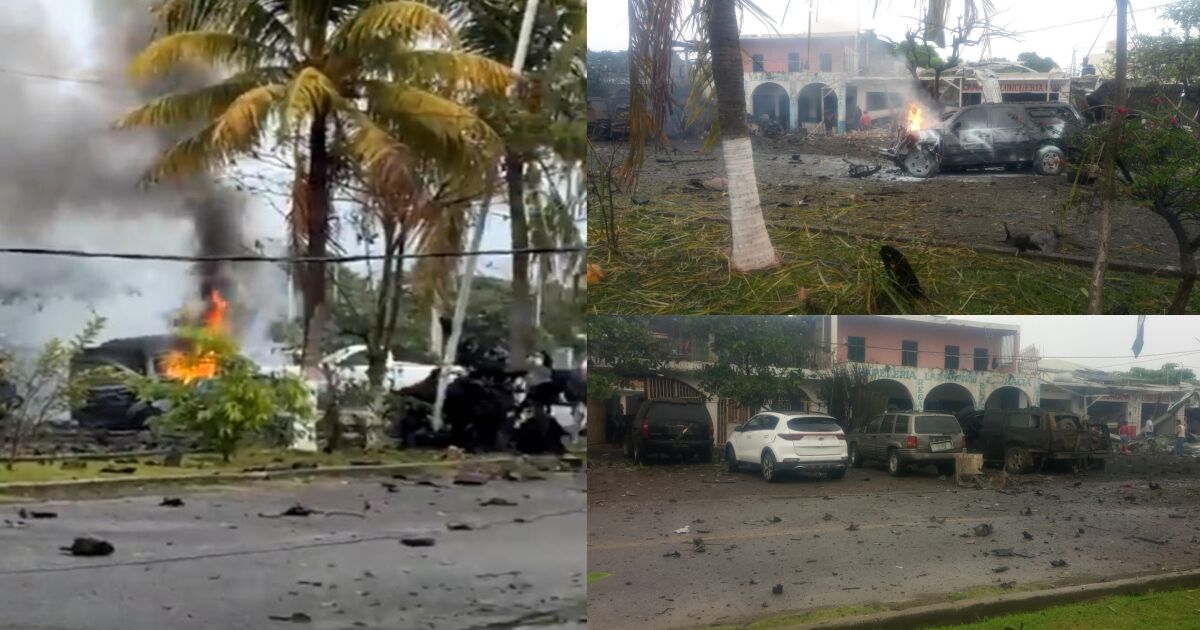 What is known about the explosion of a vehicle in Coahuayana, Michoacán