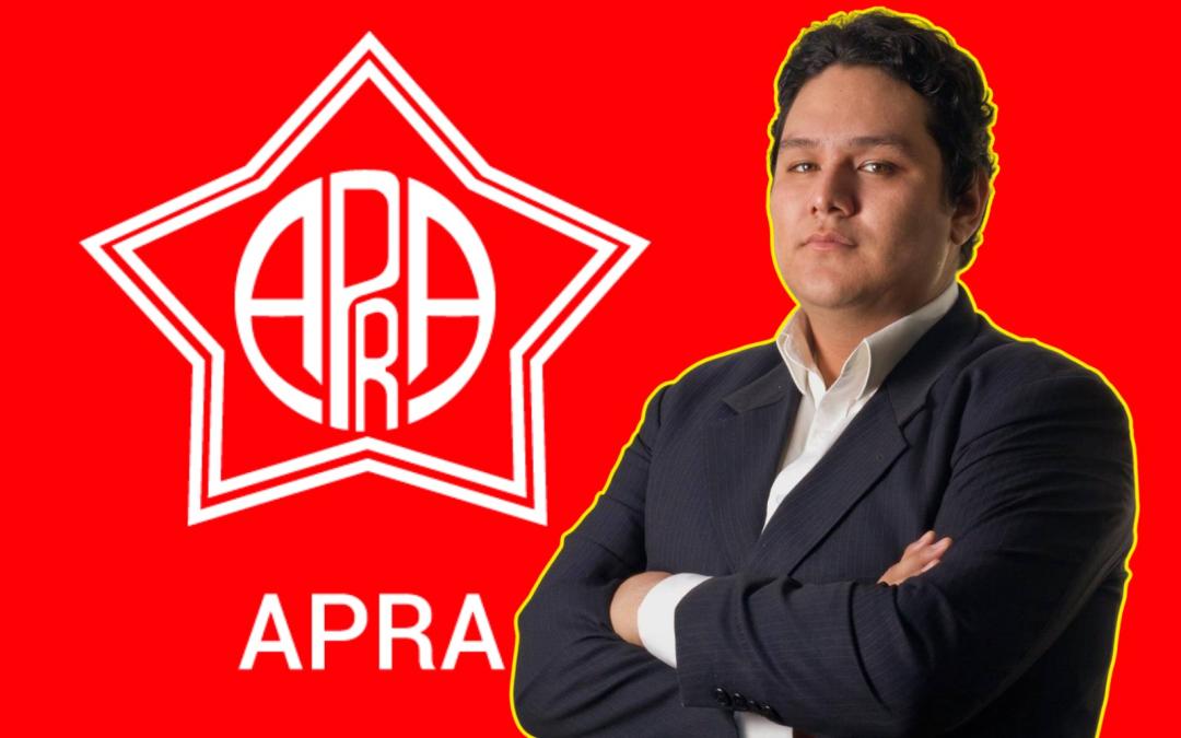 Who is Enrique Valderrama, the young presidential candidate of the APRA party?