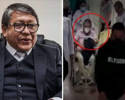 With a mask and in a wheelchair: unpublished video of Ciro Castillo's escape after a preliminary arrest order