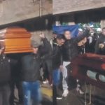 With music, beer and shots they say goodbye to father shot in Huancayo