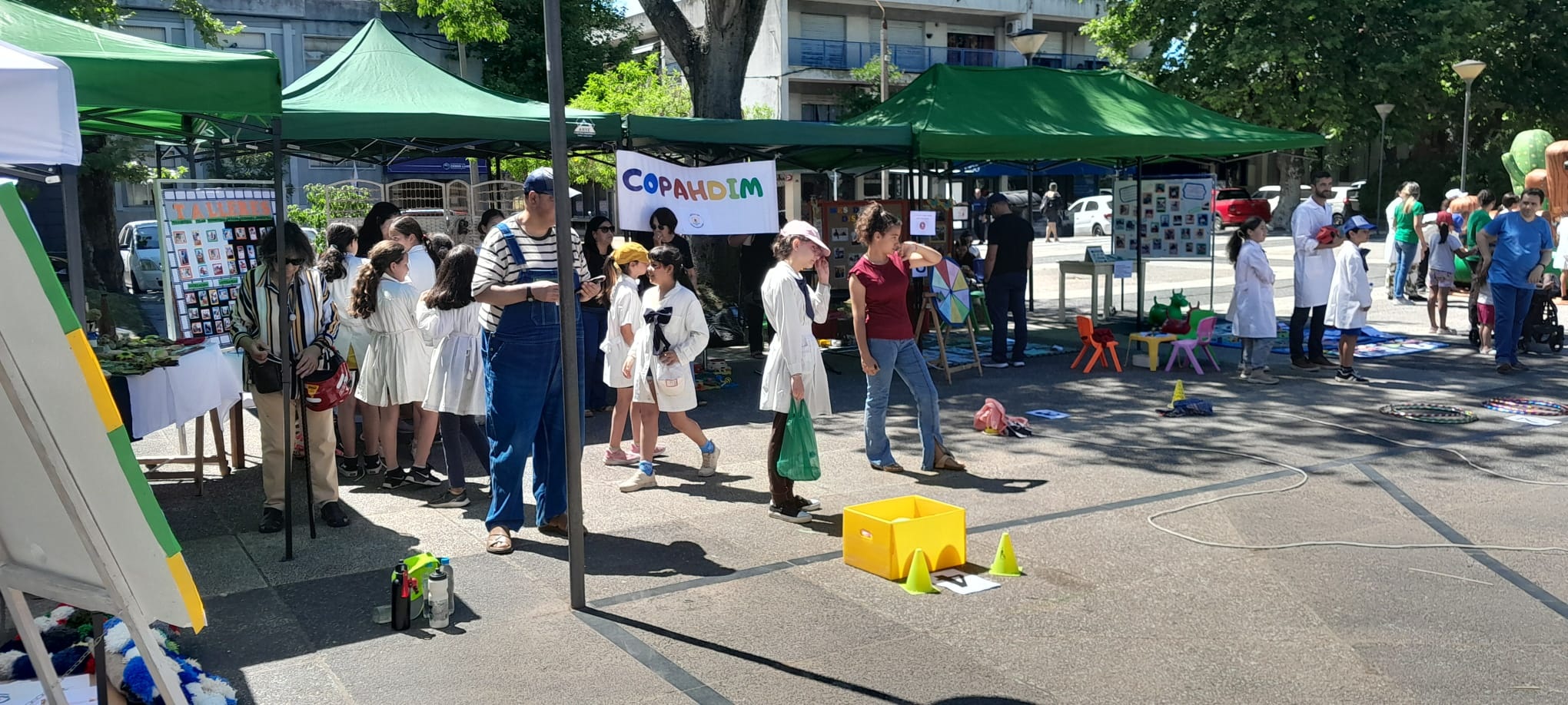 Workshops in the square
