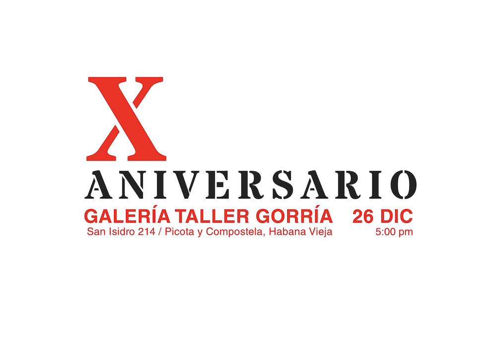 X years of Taller Gorría Gallery