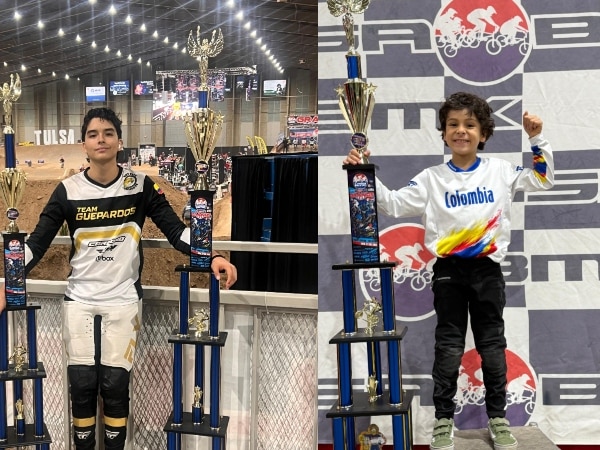 BMX colombiano en lo más alto: vallecaucanos ganan medallas en el USA BMX Grand Nationals 2025