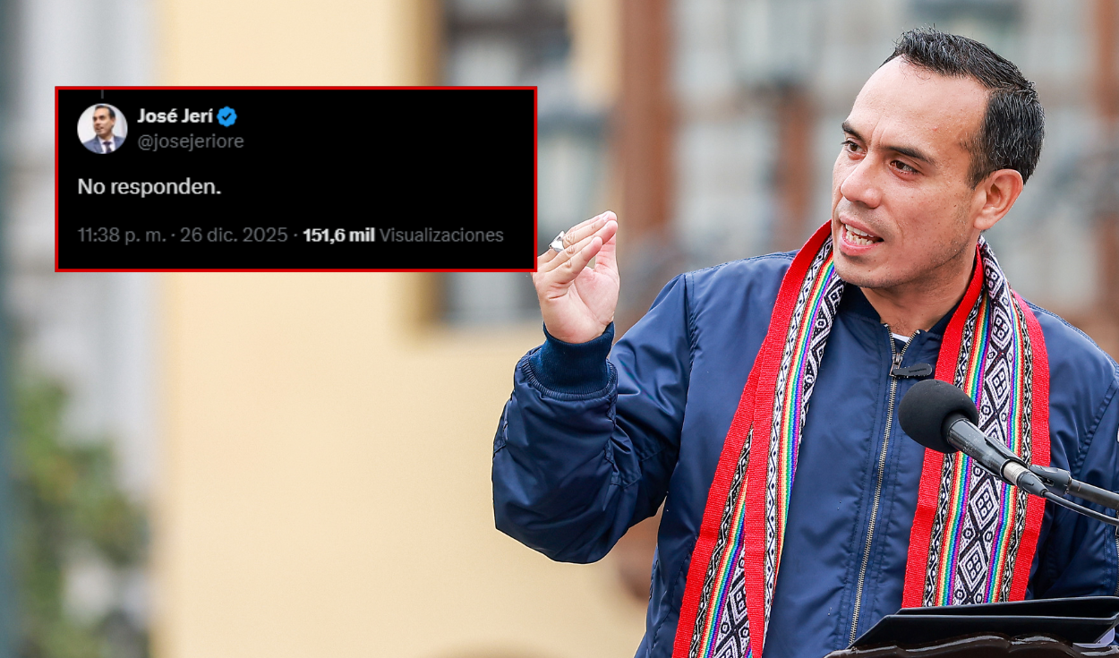 "They don't respond": José Jerí responded like this to a message asking for help for an Essalud patient