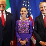 "We agree to continue working together"says Sheinbaum after meeting with Trump and Carney