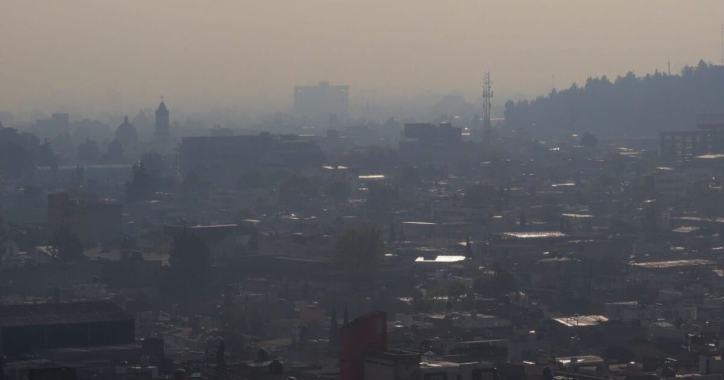 2026 begins with an environmental contingency in the Valley of Mexico… due to pyrotechnics